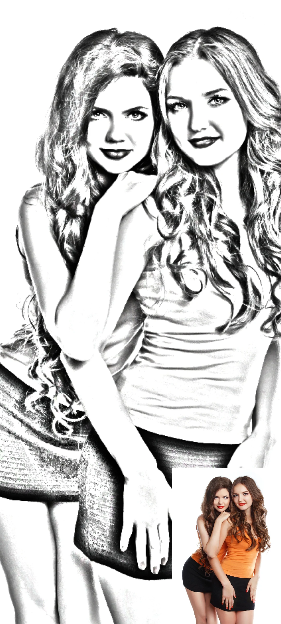 Pencil Sketch Drawing Editor screenshot