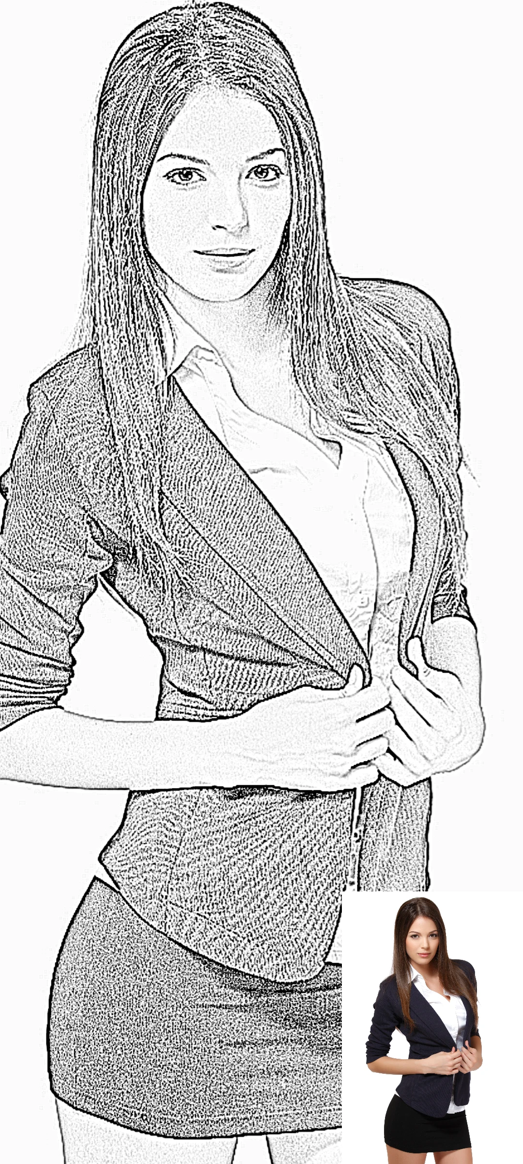 Pencil Sketch Drawing Editor screenshot