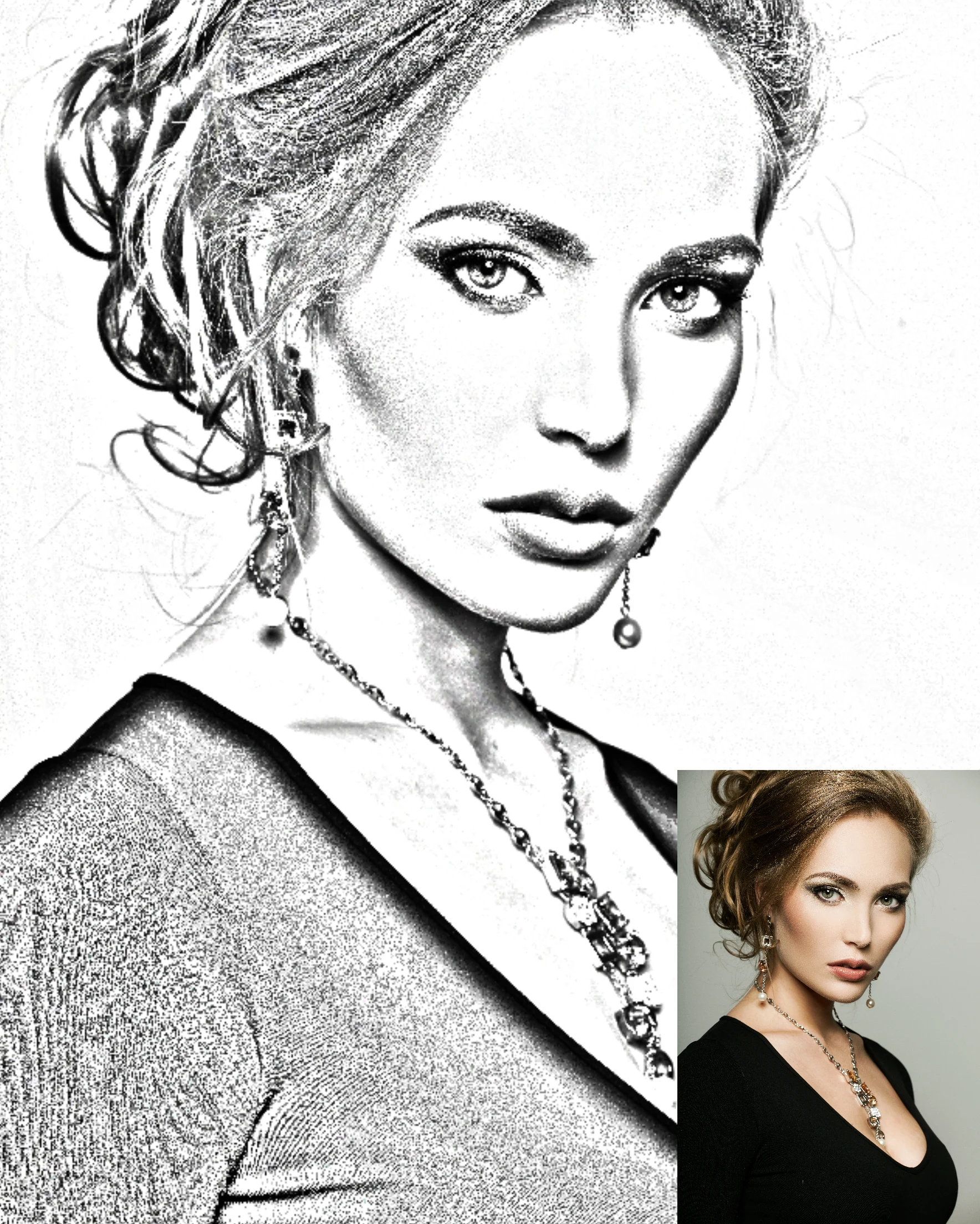 Pencil Sketch Drawing Editor screenshot