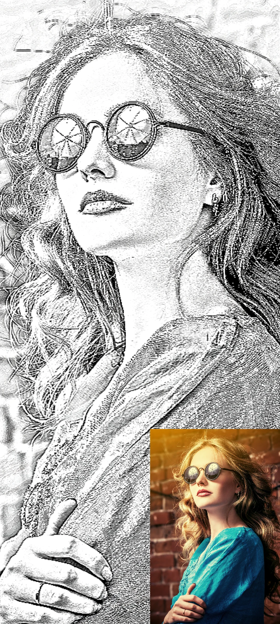 Pencil Sketch Drawing Editor screenshot